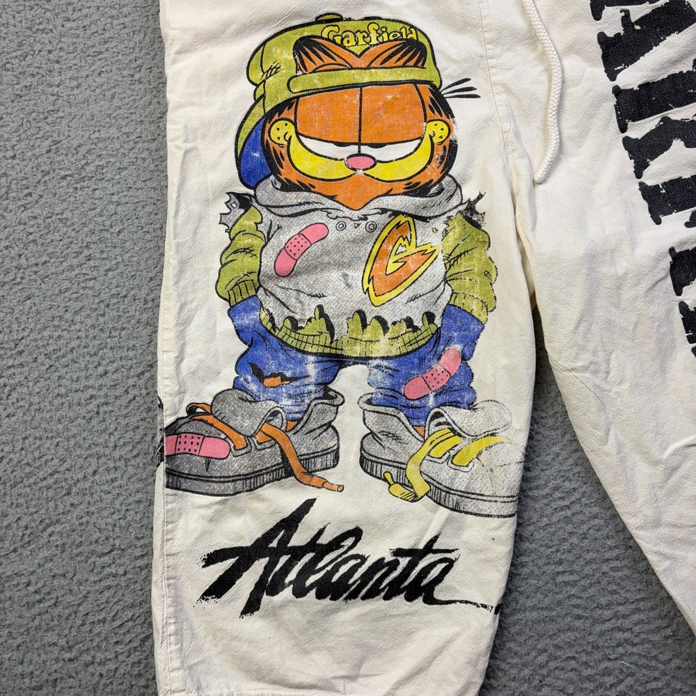 VINTAGE Garfield Atlanta Graphic 1994 Capri One Size Made In USA B.R.OTHERS - Picture 2 of 14